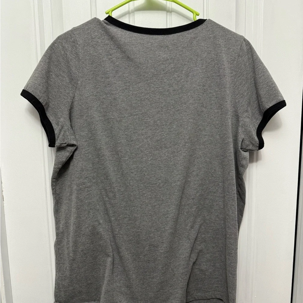 Torrid Ripple Junction Gray Carebears Retro Tee Short Sleeve size 0 (Y-26) - Picture 4 of 4